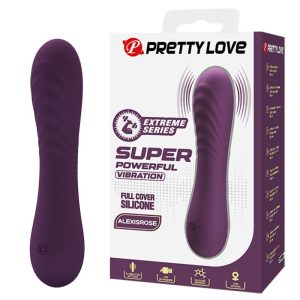Pretty Love Alexisrose Vibrator met 10 functies, siliconen, paars Pretty Love Alexisrose Vibrator met 10 functies, siliconen, paars - Afbeelding 1