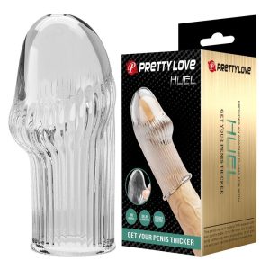 Pretty Love Penishuls Huel voor meer omvang transparant Pretty Love Penishuls Huel voor meer omvang transparant - Afbeelding 1