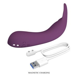 Pretty Love Kenyell Vibrator met 10 functies, oplaadbaar, paars Pretty Love Kenyell Vibrator met 10 functies, oplaadbaar, paars - Afbeelding 8