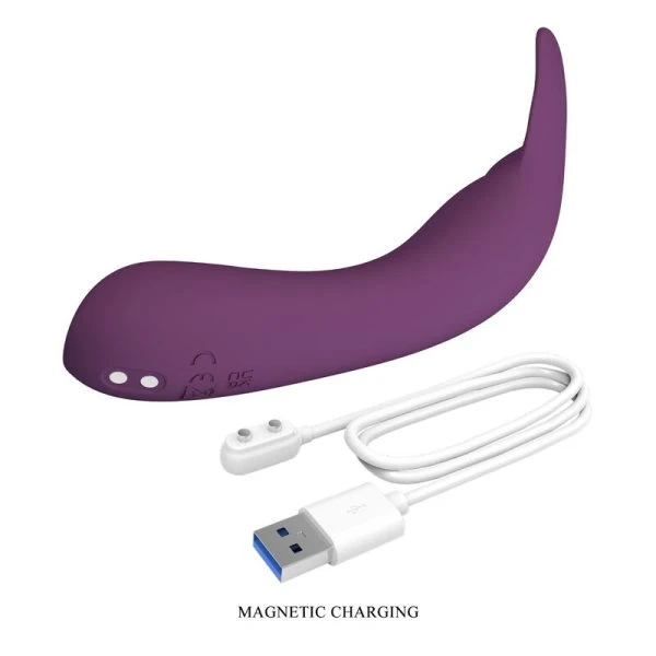 Pretty Love Kenyell Vibrator met 10 functies, oplaadbaar, paars