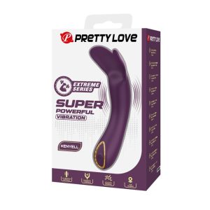 Pretty Love Kenyell Vibrator met 10 functies, oplaadbaar, paars Pretty Love Kenyell Vibrator met 10 functies, oplaadbaar, paars - Afbeelding 3