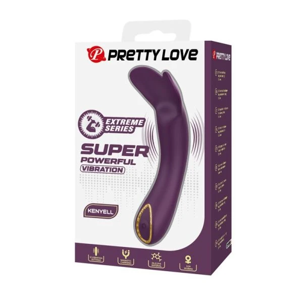 Pretty Love Kenyell Vibrator met 10 functies, oplaadbaar, paars