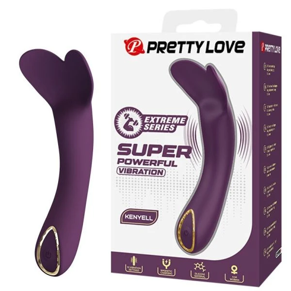 Pretty Love Kenyell Vibrator met 10 functies, oplaadbaar, paars