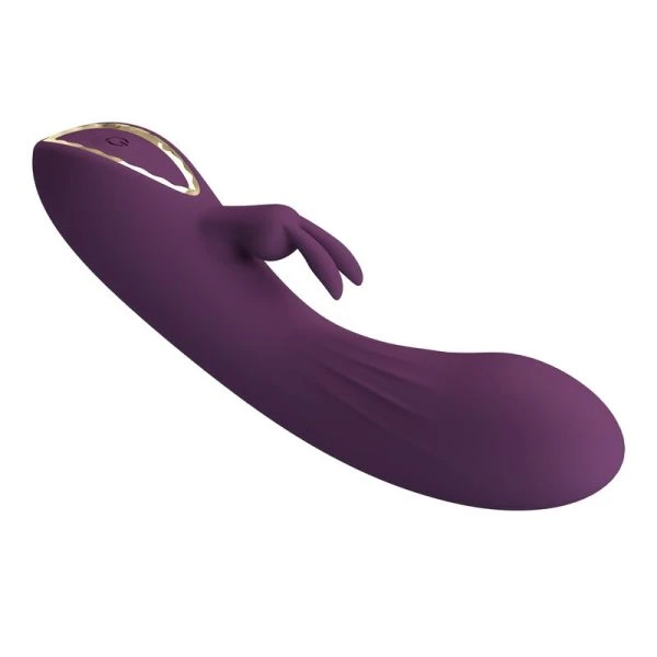 Pretty Love Landyn Konijnenvibrator met clitorisstimulator, paars