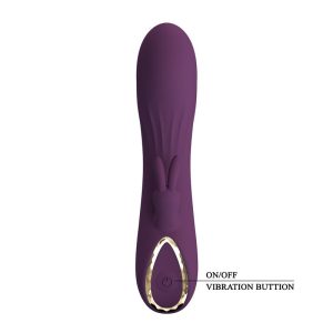 Pretty Love Landyn Konijnenvibrator met clitorisstimulator, paars Pretty Love Landyn Konijnenvibrator met clitorisstimulator, paars - Afbeelding 7