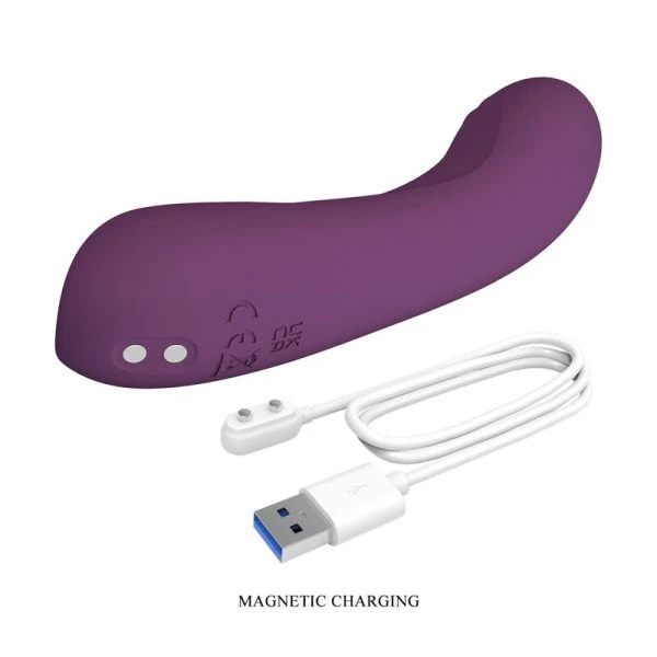 Pretty Love Lloyde Vibrator oplaadbaar 10 functies paars siliconen