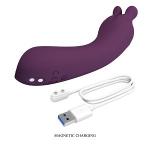 Pretty Love Lunao Oplaadbare G-Punt Vibrator met Dubbele Puntkop, Paars Pretty Love Lunao Oplaadbare G-Punt Vibrator met Dubbele Puntkop, Paars - Afbeelding 10