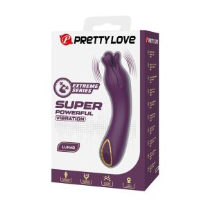 Pretty Love Lunao Oplaadbare G-Punt Vibrator met Dubbele Puntkop, Paars Pretty Love Lunao Oplaadbare G-Punt Vibrator met Dubbele Puntkop, Paars - Afbeelding 3