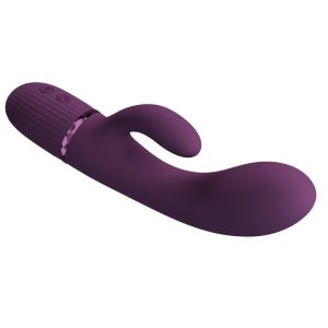 Pretty Love Margie oplaadbare konijnenvibrator met clitorisstimulator, paars Pretty Love Margie oplaadbare konijnenvibrator met clitorisstimulator, paars - Afbeelding 6