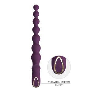 Pretty Love Anale Vibrator Madison met 10 functies, siliconen, paars Pretty Love Anale Vibrator Madison met 10 functies, siliconen, paars - Afbeelding 2