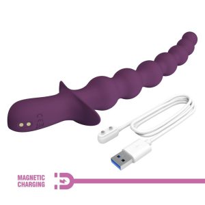 Pretty Love Anale Vibrator Madison met 10 functies, siliconen, paars Pretty Love Anale Vibrator Madison met 10 functies, siliconen, paars - Afbeelding 9