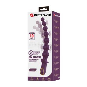 Pretty Love Anale Vibrator Madison met 10 functies, siliconen, paars Pretty Love Anale Vibrator Madison met 10 functies, siliconen, paars - Afbeelding 3