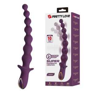Pretty Love Anale Vibrator Madison met 10 functies, siliconen, paars Pretty Love Anale Vibrator Madison met 10 functies, siliconen, paars - Afbeelding 1