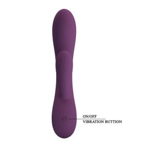 Pretty Love Rosolyn Oplaadbare Konijnenvibrator met 10 functies, paars Pretty Love Rosolyn Oplaadbare Konijnenvibrator met 10 functies, paars - Afbeelding 6