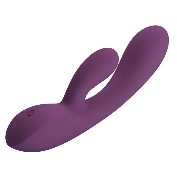 Pretty Love Rosolyn Oplaadbare Konijnenvibrator met 10 functies, paars