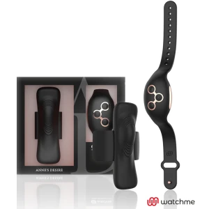 Anne´s Desire Panty Pleasure Vibrator met Watchme-technologie Zwart/Goud
