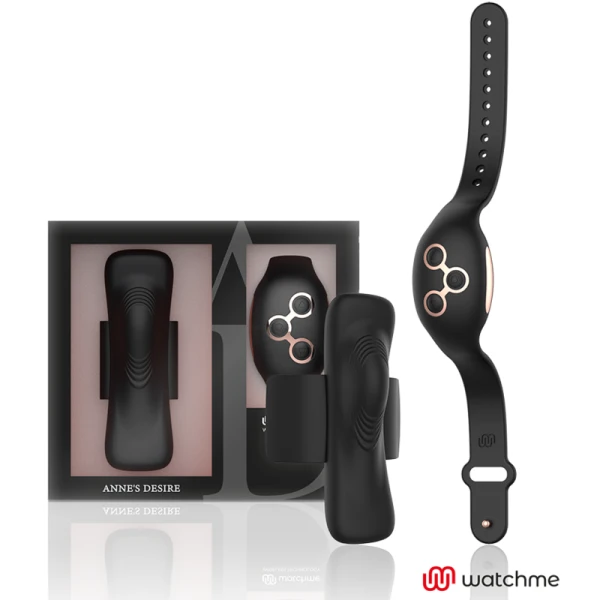 img_95692_b3ecb7c9044664c565ef0faa3bcc0a4d_1.png Anne´s Desire Panty Pleasure Vibrator met Watchme-technologie Zwart/Goud