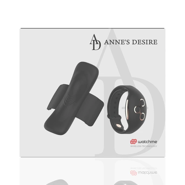 Anne´s Desire Panty Pleasure Vibrator met Watchme-technologie Zwart/Goud Anne´s Desire Panty Pleasure Vibrator met Watchme-technologie Zwart/Goud