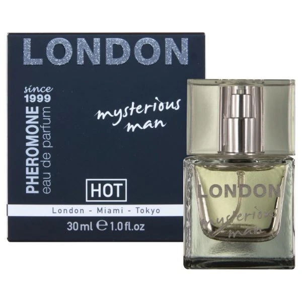 Hot Pheromonparfum voor mannen London Mysterious Man 30 ml
