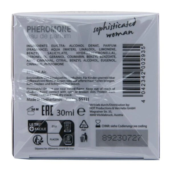 Hot Pheromon-Parfum London Sophisticated Woman voor Dames 30 ml