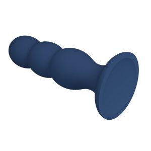 Mr Play Anaalplug met zuignap en metalen balletjes, Blauw Mr Play Anaalplug met zuignap en metalen balletjes, Blauw - Afbeelding 4