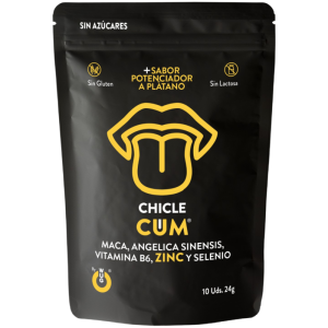 Wug CUM Kauwgom met bananensmaak voor vruchtbaarheid en vitaliteit Wug CUM Kauwgom met bananensmaak voor vruchtbaarheid en vitaliteit - Afbeelding 1