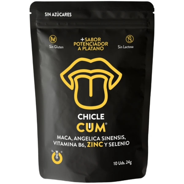 Wug CUM Kauwgom met bananensmaak voor vruchtbaarheid en vitaliteit