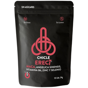 Wug Erect Kauwgom met Maca, Zink en Vitaminen voor meer Energie Wug Erect Kauwgom met Maca, Zink en Vitaminen voor meer Energie - Afbeelding 1