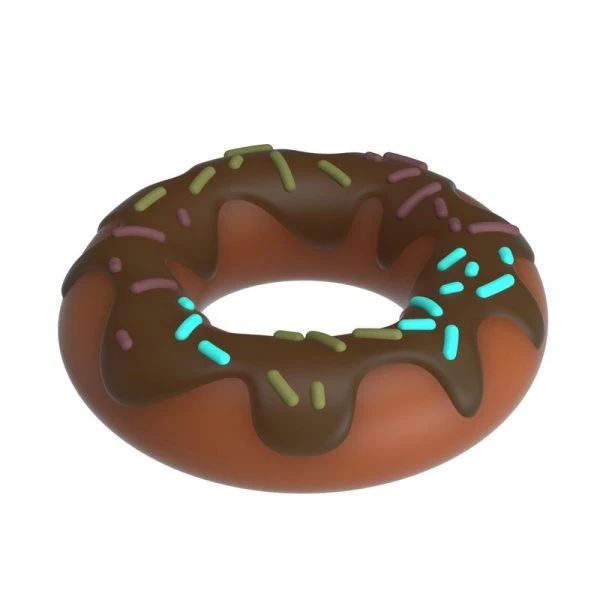 Pretty Love Super Donut Penisring bruin met hagelslag Pretty Love Super Donut Penisring bruin met hagelslag