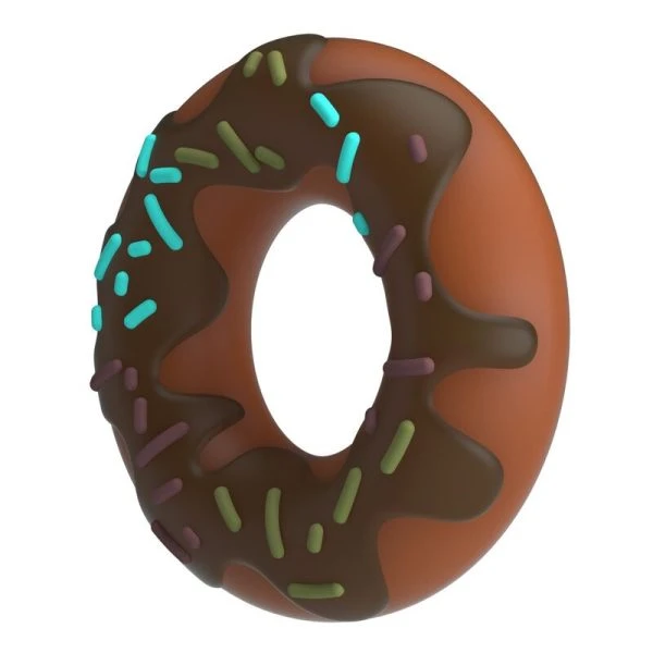 Pretty Love Super Donut Penisring bruin met hagelslag Pretty Love Super Donut Penisring bruin met hagelslag