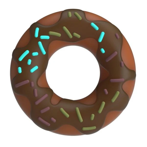 img_229239_e53e3fb0e44c6f0a0bcb083417c342a1_1.jpg Pretty Love Super Donut Penisring bruin met hagelslag