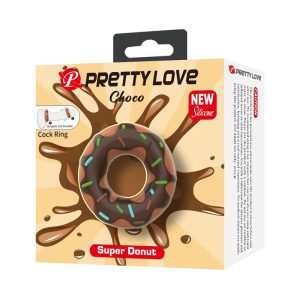 Pretty Love Super Donut Penisring bruin met hagelslag Pretty Love Super Donut Penisring bruin met hagelslag - Afbeelding 7