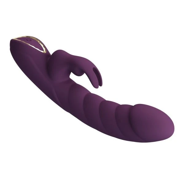 Pretty Love Harper Herlaadbare Haasvibrator met G-Punt- en Clitorisstimulatie
