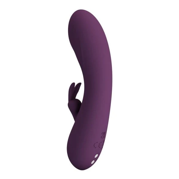 Pretty Love Harper Herlaadbare Haasvibrator met G-Punt- en Clitorisstimulatie
