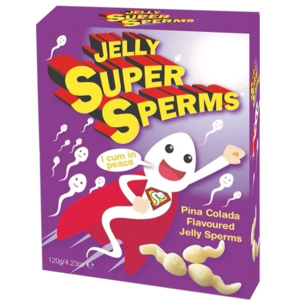Spencer & Fletwood Gummibeertjes Sperma Vorm Pina Colada 120 Gram
