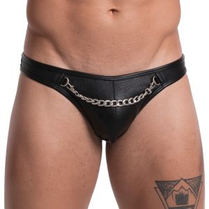 Svenjoyment Heren Rio Riostring kunstlederen zwart Svenjoyment Heren Rio Riostring kunstlederen zwart - Afbeelding 2