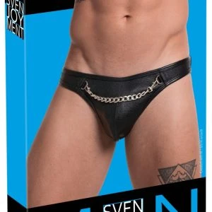 Svenjoyment Heren Rio Riostring kunstlederen zwart