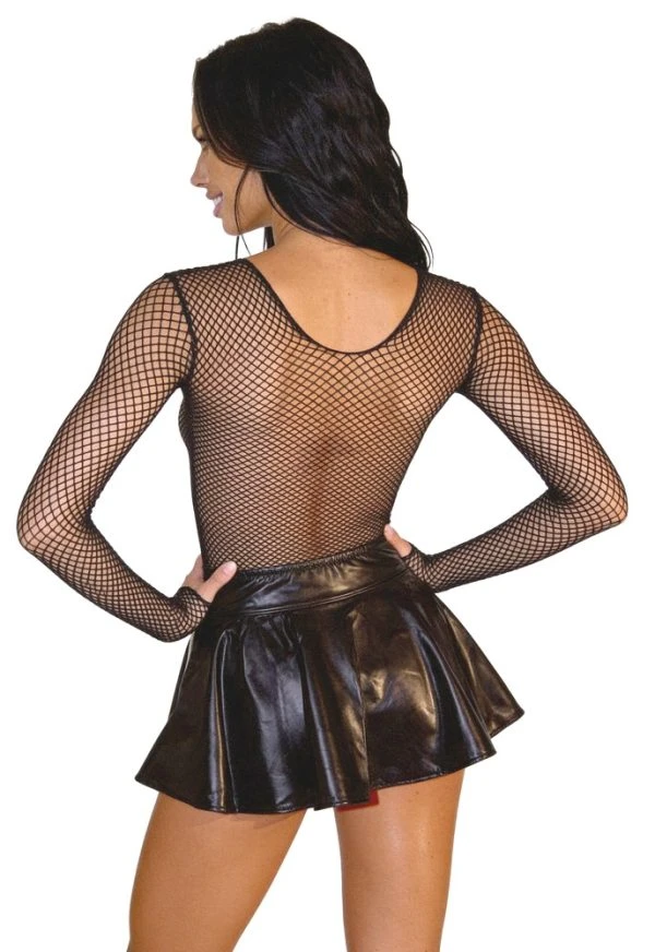 Fantasy by Cottelli Netsshirt met 3/4-mouw zwart S-L