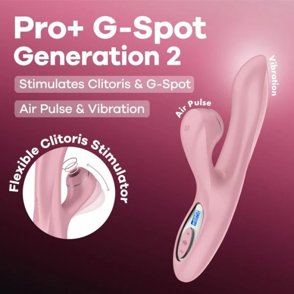 Satisfyer Pro G-Spot Rabbit 2020 Edition G-Punt Vibrator met Drukwellen