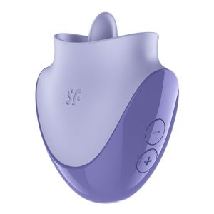 Satisfyer Tongue Dancer Opgelegvibrator met tongstimulatie en vibratie Lilac Satisfyer Tongue Dancer Opgelegvibrator met tongstimulatie en vibratie Lilac - Afbeelding 1