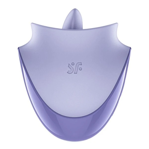 Satisfyer Tongue Dancer Opgelegvibrator met tongstimulatie en vibratie Lilac