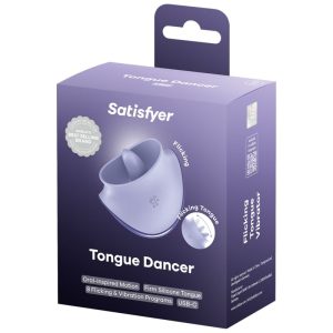 Satisfyer Tongue Dancer Opgelegvibrator met tongstimulatie en vibratie Lilac Satisfyer Tongue Dancer Opgelegvibrator met tongstimulatie en vibratie Lilac - Afbeelding 5
