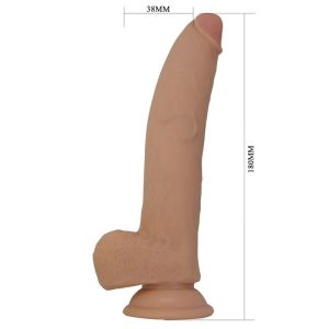 Pretty Love Ellcument Realistische Dildo 18 cm Ø 4,5 cm TPE natuur Pretty Love Ellcument Realistische Dildo 18 cm Ø 4,5 cm TPE natuur - Afbeelding 6