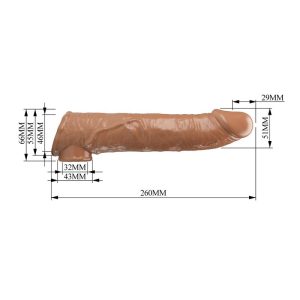 Pretty Love verstelbare penisverlengingshoes 26 cm met zuignap bruin Pretty Love verstelbare penisverlengingshoes 26 cm met zuignap bruin - Afbeelding 9