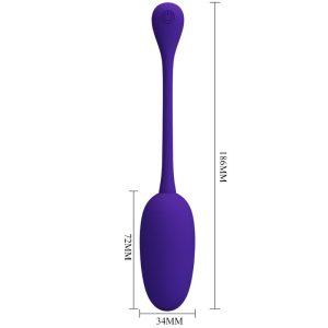 Pretty Love Knucker Purple oplaadbaar vibratie-ei van siliconen Pretty Love Knucker Purple oplaadbaar vibratie-ei van siliconen - Afbeelding 6