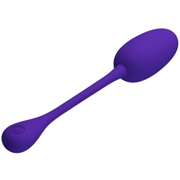 Pretty Love Knucker Purple oplaadbaar vibratie-ei van siliconen Pretty Love Knucker Purple oplaadbaar vibratie-ei van siliconen