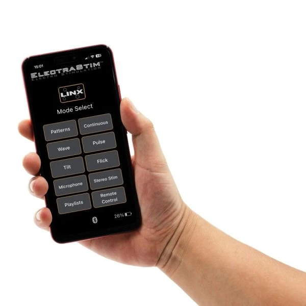 Electrastim Linx Tweekanaal-elektrostimulator met app- en afstandsbediening