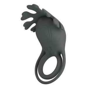 Pretty Love Master Ring Silicone-penisring met stimulator zwart Pretty Love Master Ring Silicone-penisring met stimulator zwart - Afbeelding 5