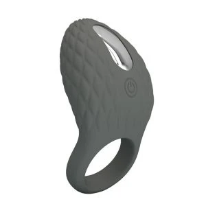 Pretty Love Wiederaufladbarer Vibrations-Cockring mit strukturiertem Stimulator