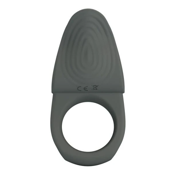 Pretty Love Vibratierring van siliconen, oplaadbaar